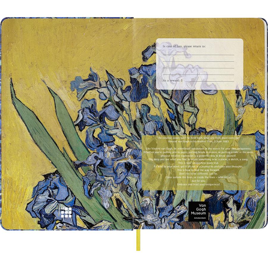 新品未使用　Moleskine モレスキン ノート　フィンセント・ファン・ゴッホ vangogh_01.jpg