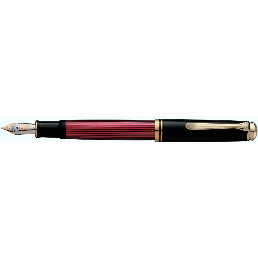 Pelikan M800 レッドストライプ Pelikan（ペリカン） M800 レッドストライプ 万年筆 : 奈良 蔦屋書店