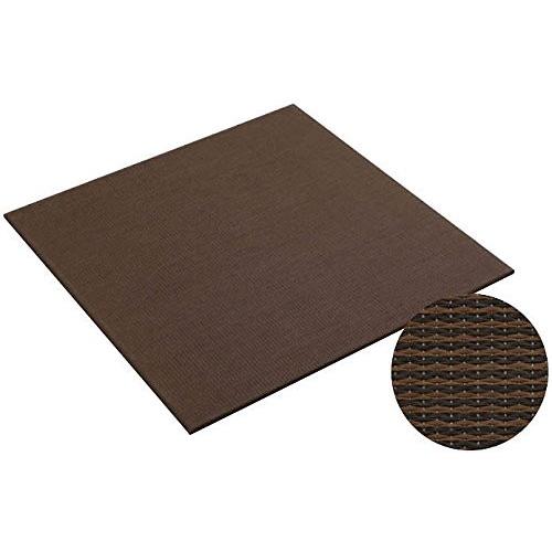 DAIKEN インテリア畳 ZIPANG ここち和座 置き敷きタイプ YQ5106-2 色：06 ダーク （栗色×胡桃色） 2枚入り 820×820mm 彩園 置き畳 大建 | ブランド登録なし