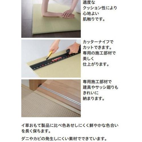 DAIKEN インテリア畳 ZIPANG ここち和座 敷き込みタイプ YQ5003-31 色：03 アイボリー （乳白色×白茶色） 3枚入り 970×970mm 大建 | ブランド登録なし | 03