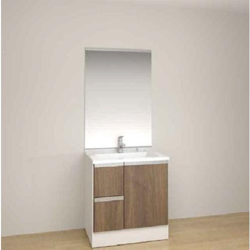 パナソニック 洗面化粧台 シーライン 幅750 奥行530 本体 引出しタイプ 扉柄 ウォールナット柄 ミラー 1面鏡 Md354 Md354 ならのき 通販 Yahoo ショッピング