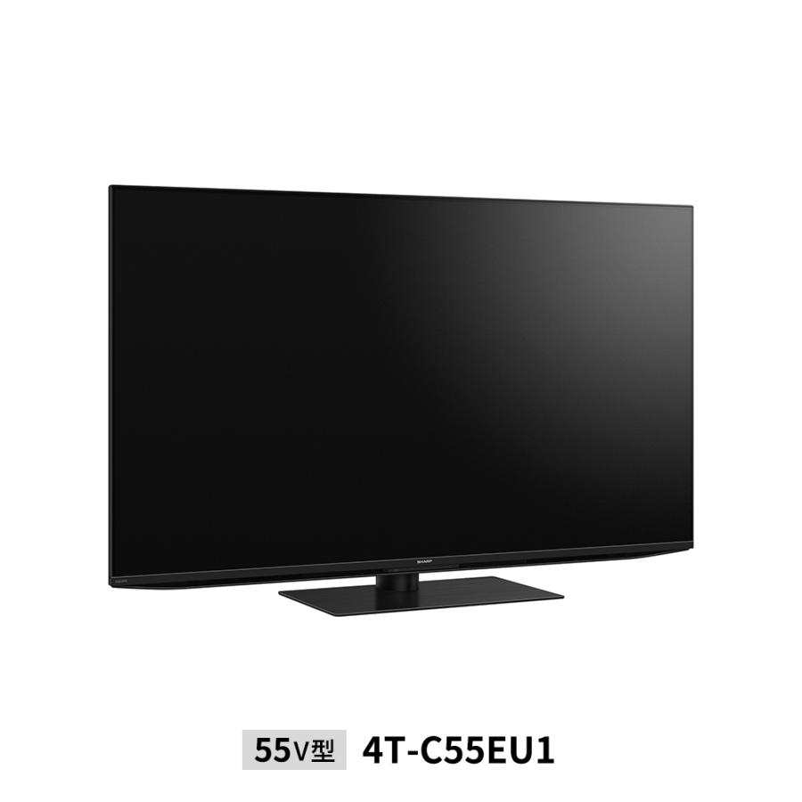 AQUOS シャープ 4K液晶テレビ 4T-C55EU1 55V型 : ならのき - 通販 