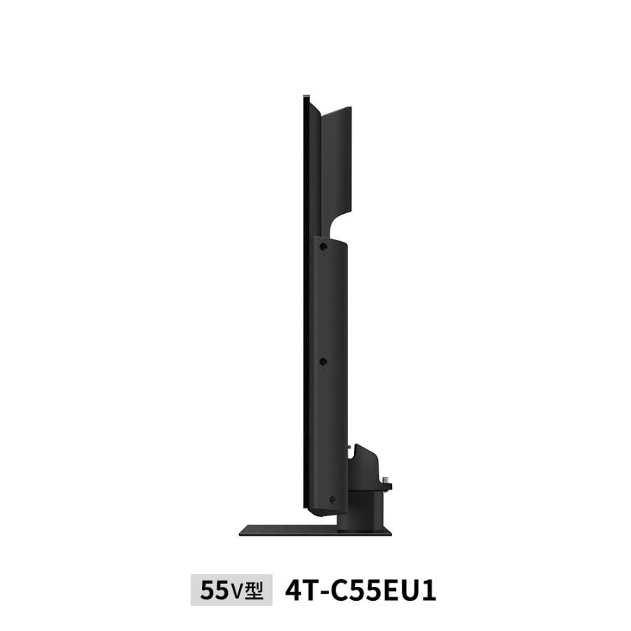 AQUOS シャープ 4K液晶テレビ 4T-C55EU1 55V型 : ならのき - 通販