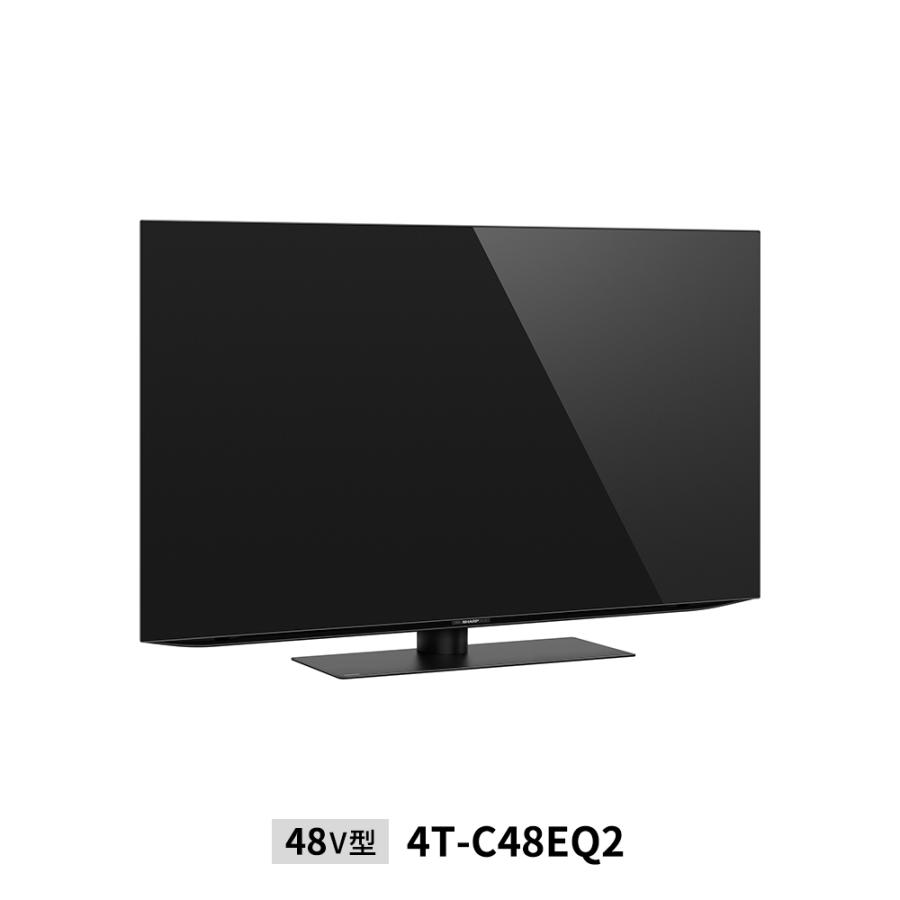 SHARP（シャープ） テレビ 4K有機ELテレビ 4T-C48EQ2 48V型 : ならのき