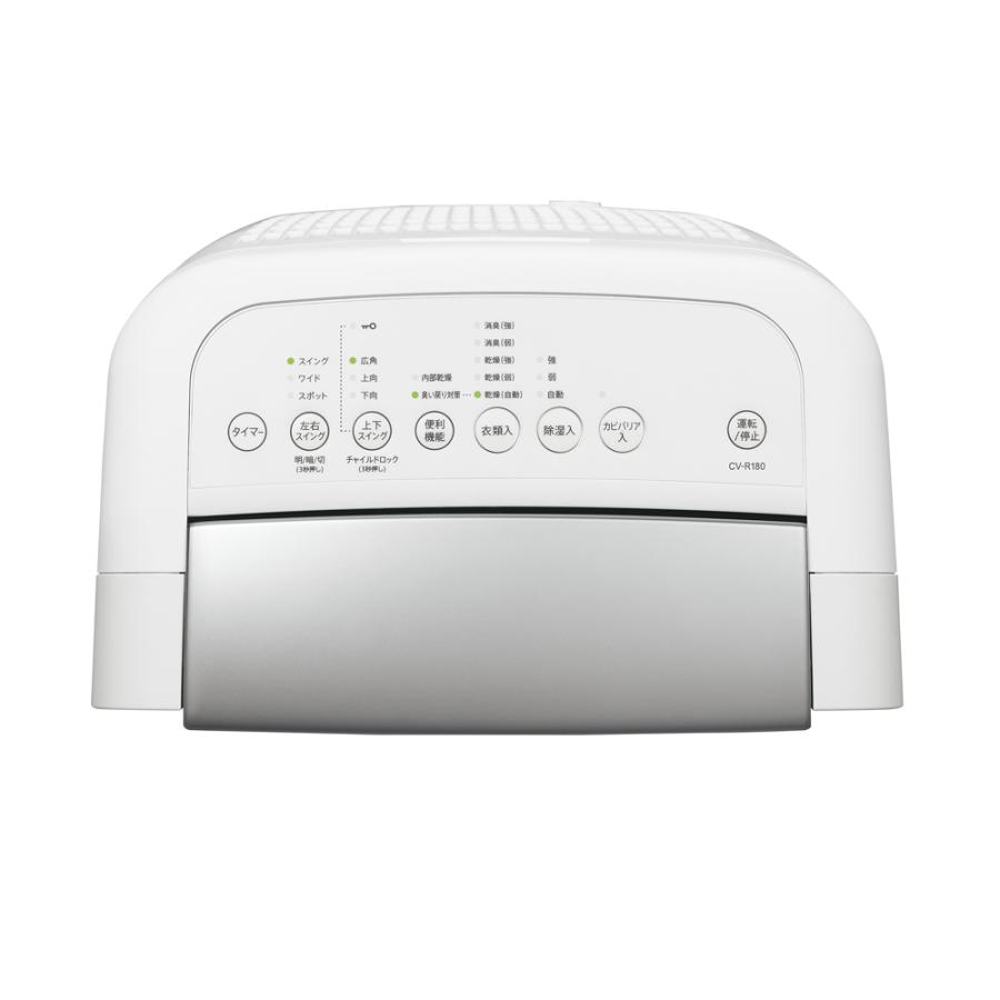 SHARP（シャープ） 衣類乾燥除湿機 CV-R180-W コンプレッサー方式