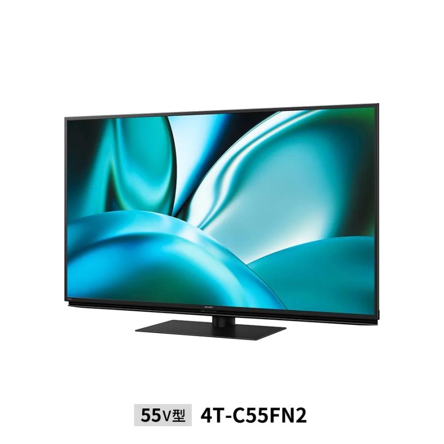 AQUOS シャープ 4K液晶テレビ 4T-C55FN2 55V型 : ならのき - 通販