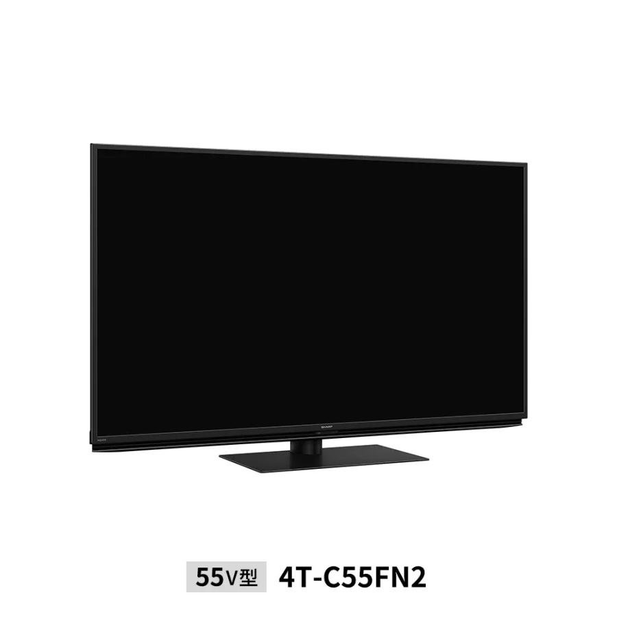 AQUOS シャープ 4K液晶テレビ 4T-C55FN2 55V型 : ならのき - 通販