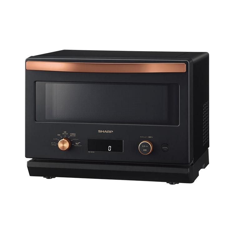 SHARP（シャープ） オーブンレンジ RE-SD18A-B ブラック 18L : ならの