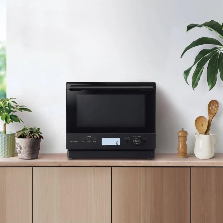 SHARP（シャープ） 過熱水蒸気オーブンレンジ RE-WF275-B ブラック 27L
