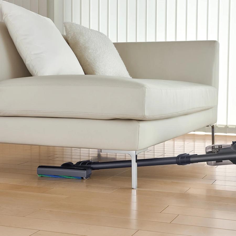 SHARP（シャープ） コードレススティック掃除機 EC-PR10-B ブラック