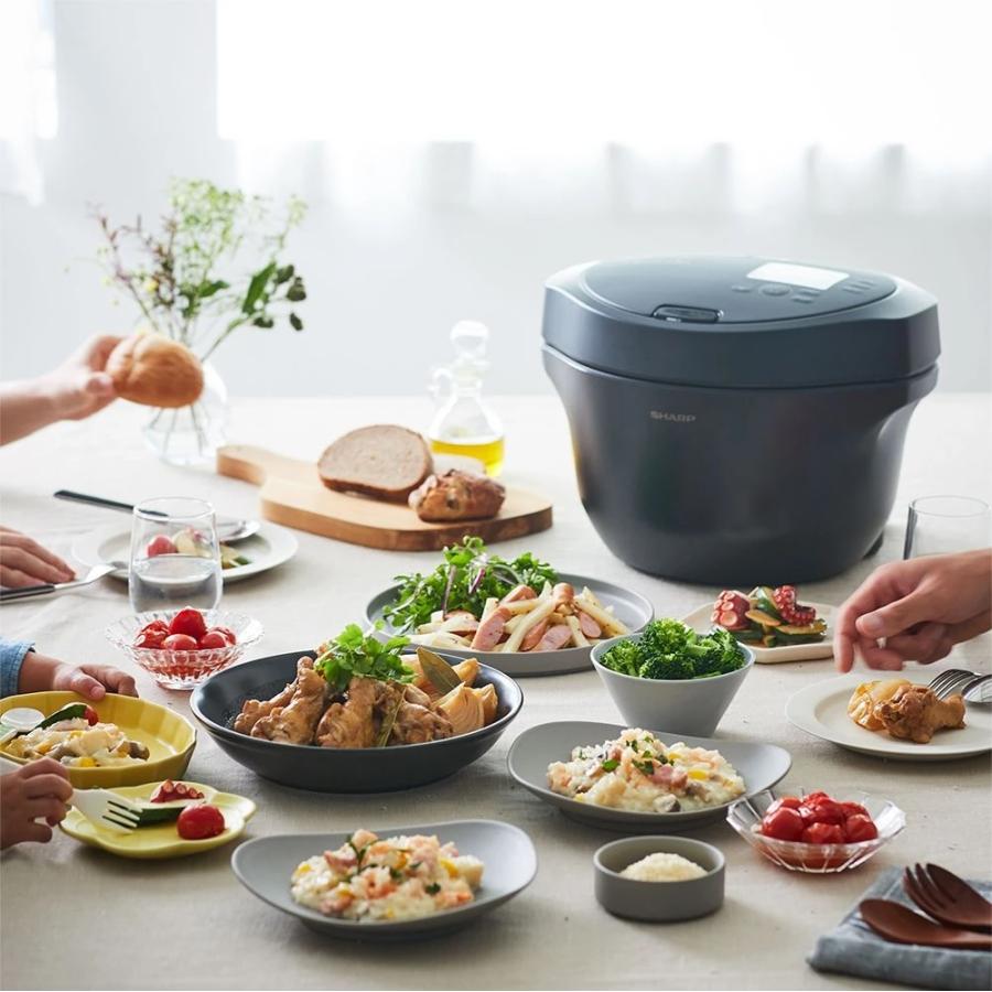 SHARP（シャープ） ヘルシオ ホットクック KN-HW24H-B ブラック 2.4L