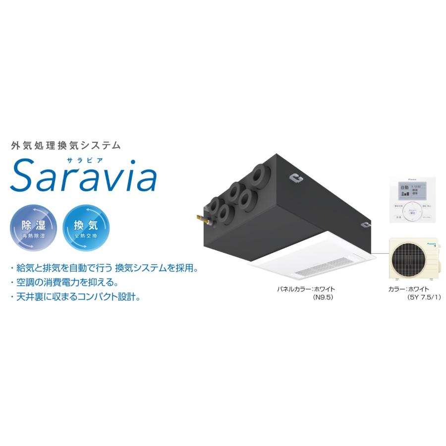 ダイキン 外気処理換気システム サラビア SVHJ125Z 高気密・高 ダイキン 外気処理換気システム サラビア SVHJ125Z 高気密・高