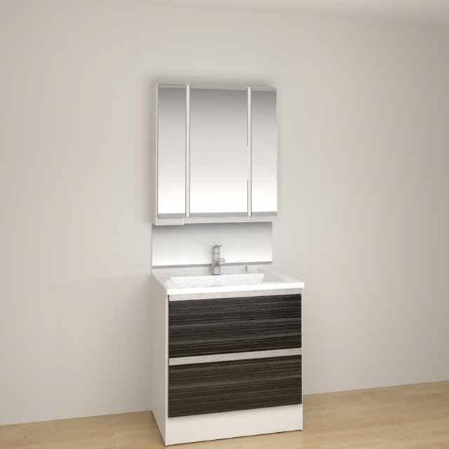 パナソニック 洗面化粧台 シーライン 幅750 奥行530 本体 パノラマスライド アルベロブラック 鏡面 ツインラインled3面鏡 ミドルミラー Z915 Z915 ならのき 通販 Yahoo ショッピング