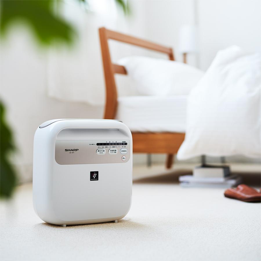 シャープ ふとん乾燥機 UD-DF1-W プラズマクラスター搭載 布団乾燥機 | SHARP | 04