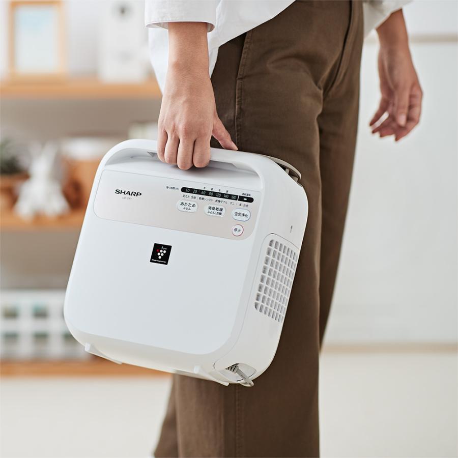 シャープ ふとん乾燥機 UD-DF1-W プラズマクラスター搭載 布団乾燥機 | SHARP | 09