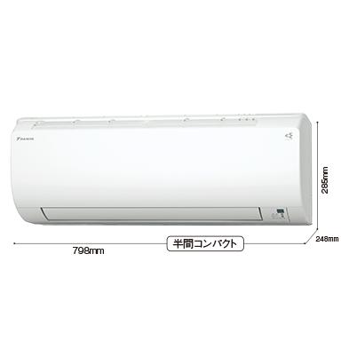 ダイキン（DAIKIN） エアコン S223ATVS-W 6畳 換気ができるエアコン 