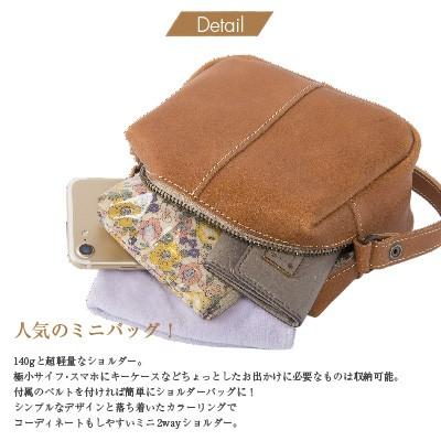ギフト プレゼント 本革 ヌメ革 ミニ 2wayショルダーバッグ レディース
