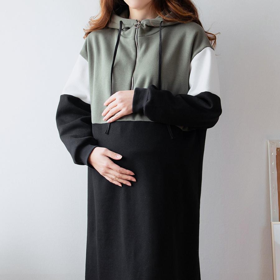 55 Off マタニティ ワンピース ハーフジップ 冬 秋冬 フォーマル ロング 前開き 授乳服 タートル フード 授乳ワンピース 授乳 パジャマ カーキ ピンク フリーサイズ Materialworldblog Com