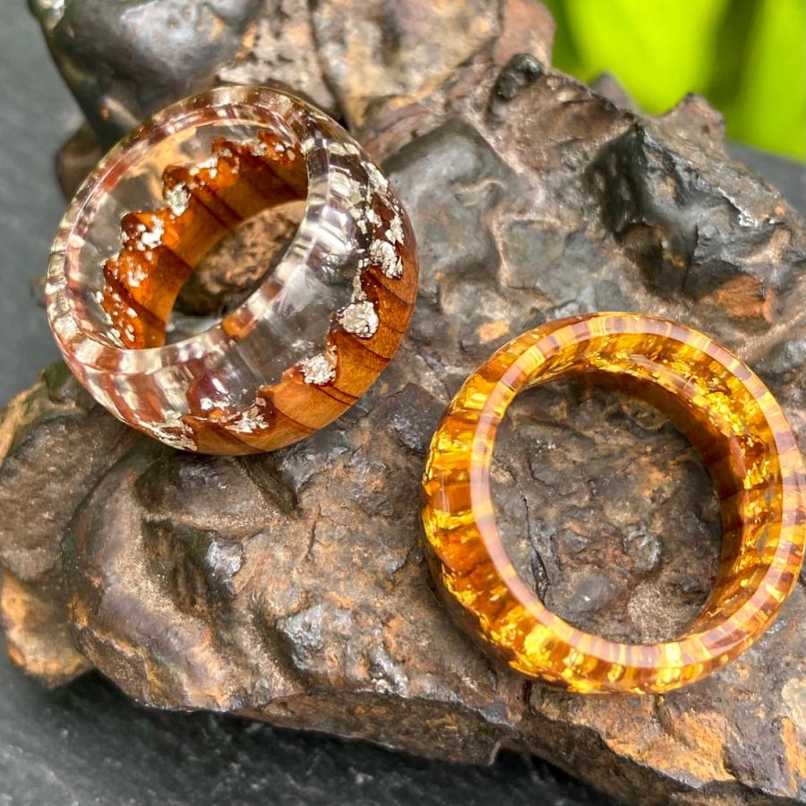 春日大社境内の杉ウッドレジンリング |  | 02