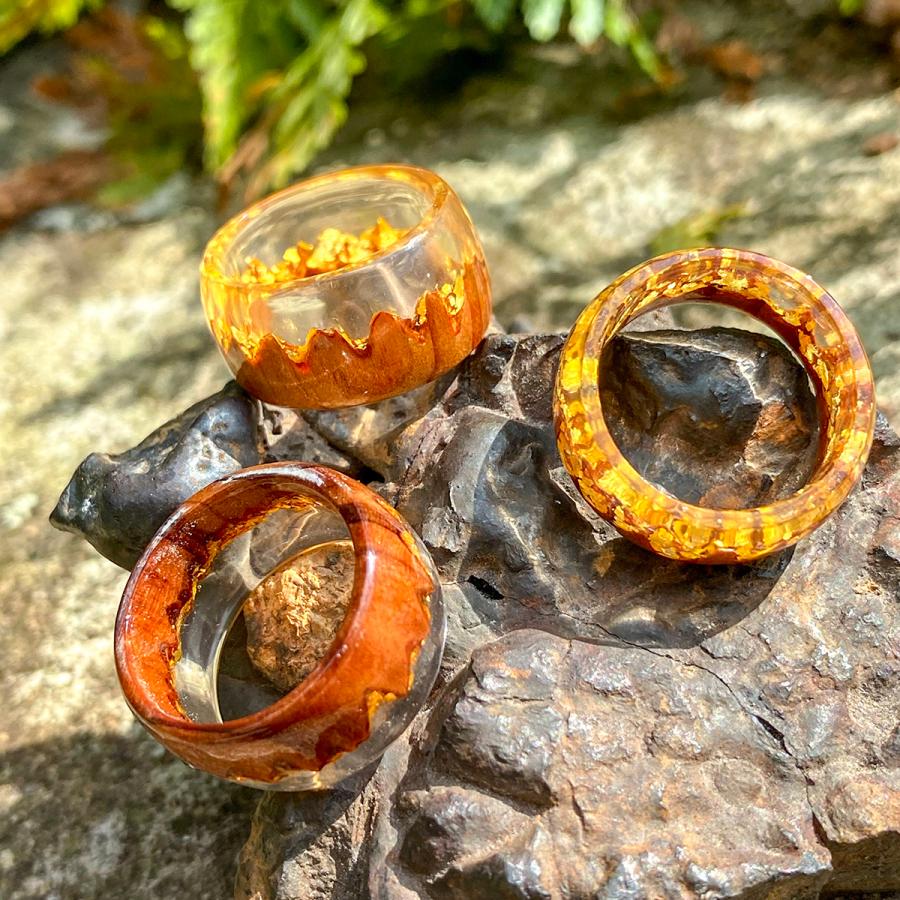 春日大社境内の杉ウッドレジンリング |  | 04