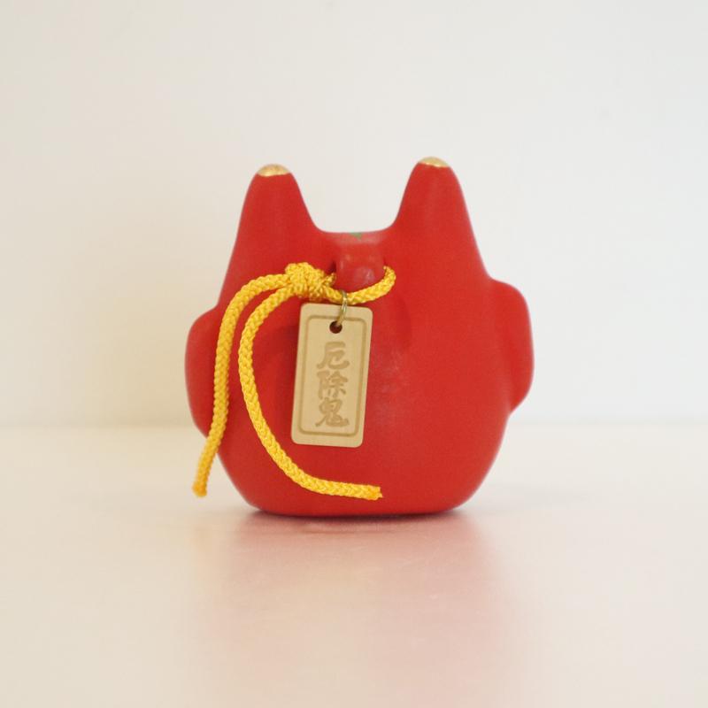 全部集めて厄除け！　厄除鬼 大　５色セット（赤・青・黄・黒・緑） |  | 03