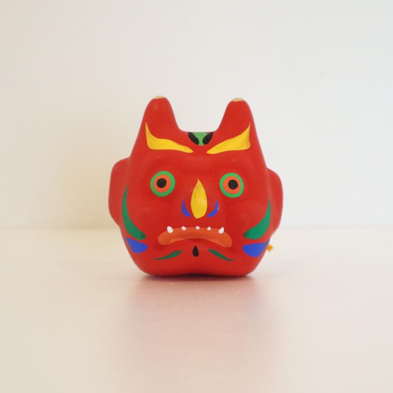 全部集めて厄除け！　豪華金銀　厄除鬼 大　７色セット（赤・青・黄・黒・緑・金・銀） |  | 01