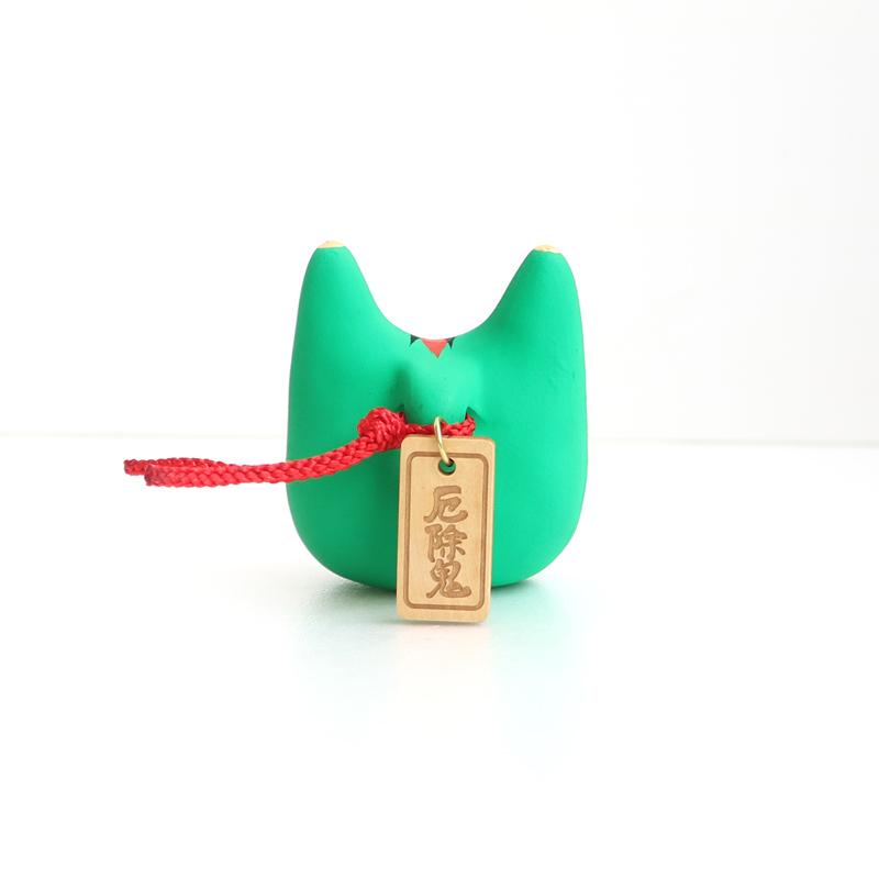 全部集めて厄除け！　豪華金銀　厄除鬼 小　７色セット（赤・青・黄・黒・緑・金・銀） |  | 14