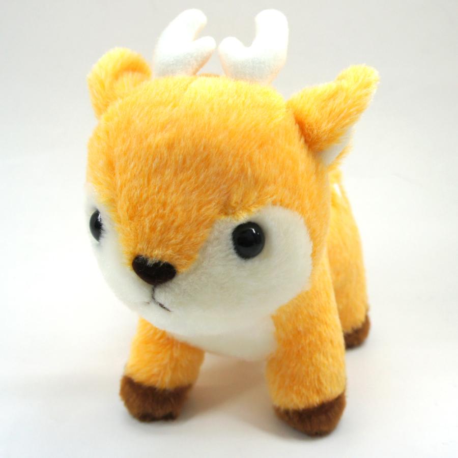 レターパック不可】【奈良みやげ】鹿の森のポッチ ぬいぐるみ ST しん