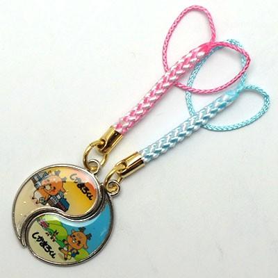 奈良みやげ】☆しかまろくん 陰陽ダイキャストシールエポ : 西の京地酒