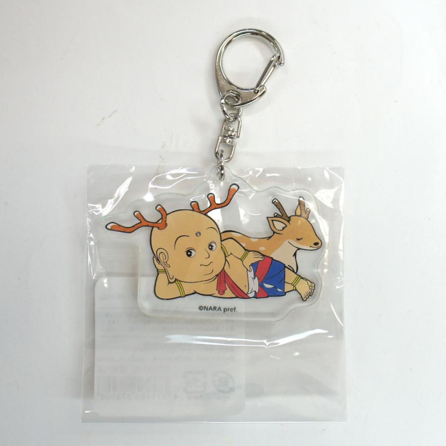せんとくん アクリルキーホルダー 寝そべる 奈良土産 プチギフト 誕生