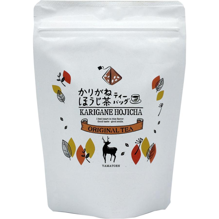 奈良みやげ】奈良大和園 かりがねほうじ茶ティーバッグ 8袋入 : 西の京