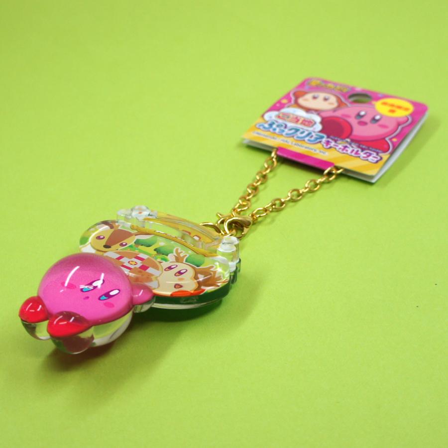 奈良土産】星のカービィ ご当地ぷっクリアキーホルダー 奈良限定 鹿