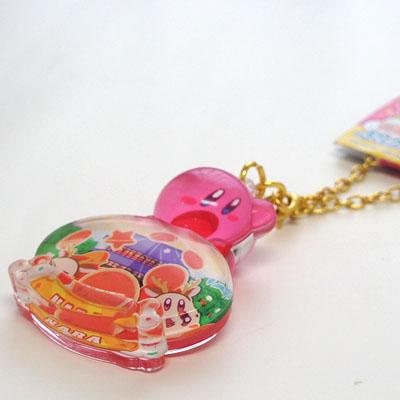 奈良みやげ】☆星のカービィ ご当地ぷっクリアキーホルダー 奈良限定
