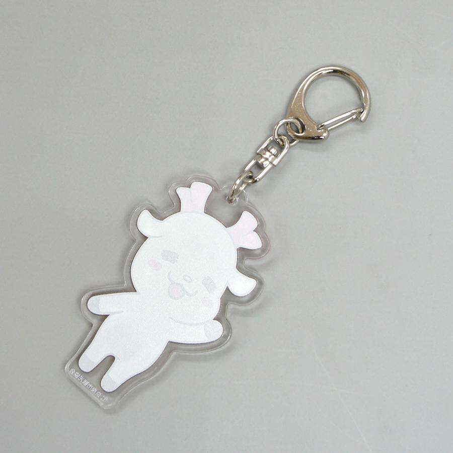 しかまろくん 白いしかまろくん パネルキーホルダー : 西の京地酒