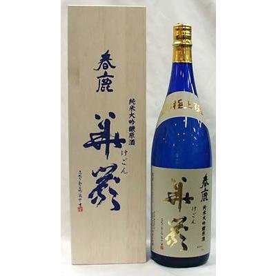 春鹿　純米大吟醸原酒　華厳　特別品 山田錦１．８Ｌ | 