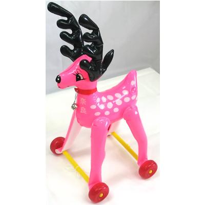 レターパック不可 奈良みやげ コロコロ引っ張ってお散歩に連れてってね 鹿バルーン コロコロ付き ピンク Sikabaru Nn Pinnku 西の京地酒みやげ処きとら 通販 Yahoo ショッピング