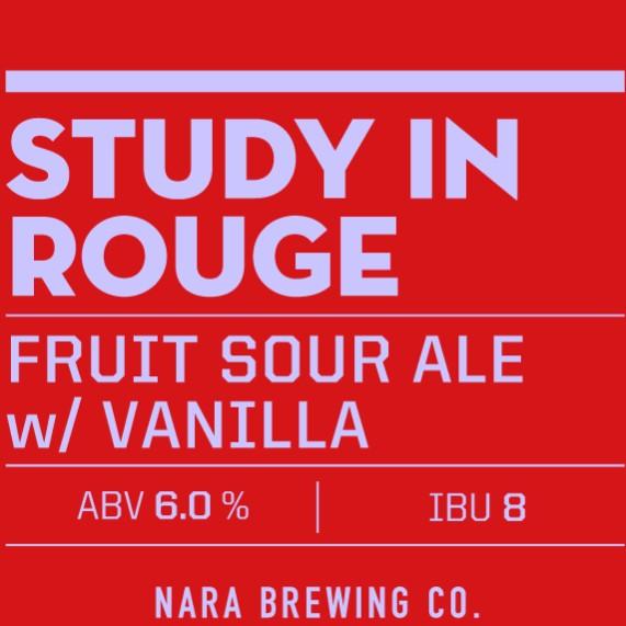 奈良醸造　STUDY IN ROUGE スタディインルージュ(2026)３５０ｍｌ缶（要冷蔵品）クール便を選択してください。 |  | 03
