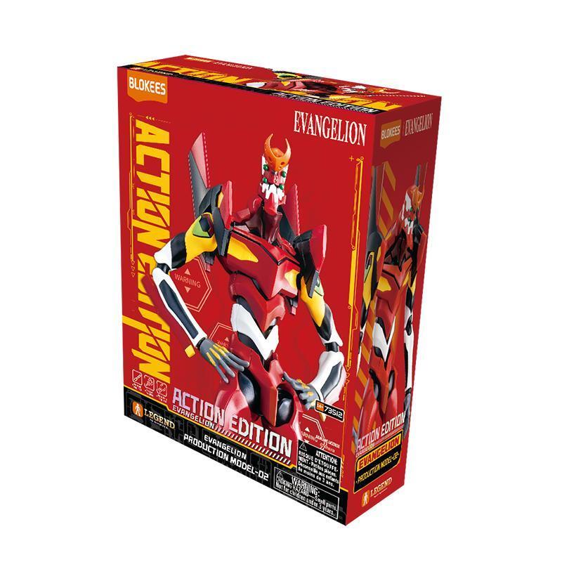 正品】BLOKEES プラモデル フィギュア Blokees EVA エヴァンゲリオン