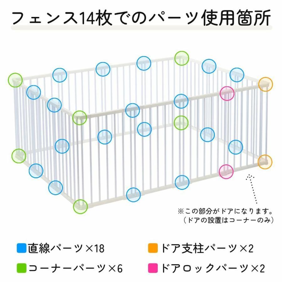 ペットサークル 犬用 14枚 犬 ケージ 大型犬 70cm ペットフェンス ドア