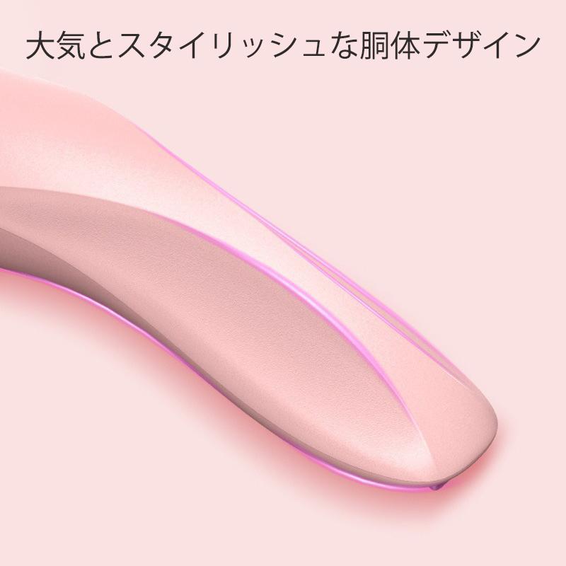 脱毛器 スーパープレミアムモード ピンク 脱毛器 すね毛 メンズ 髭 電気脱毛器 2in1 アタッチメント交換可能