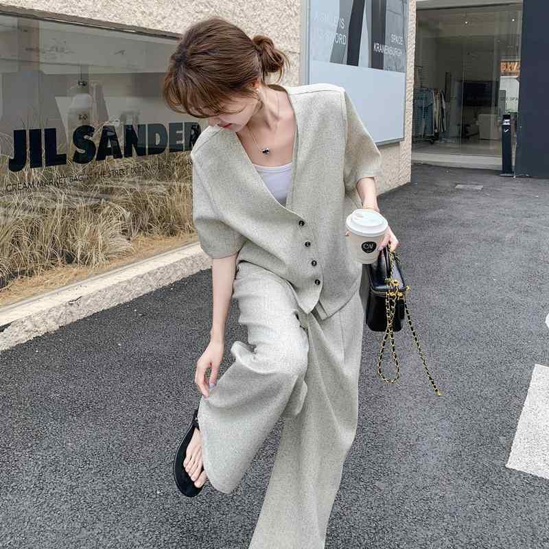 セットアップ レディース 衣装 上品 おしゃれ カジュアル 夏 年 スリム 