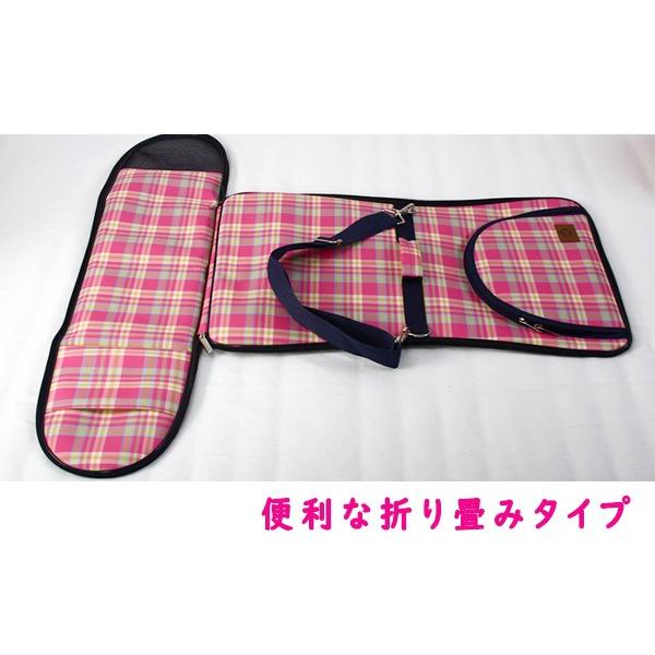 SALE セール】 犬 ペット用 キャリーバッグ チェック 赤 ピンク S