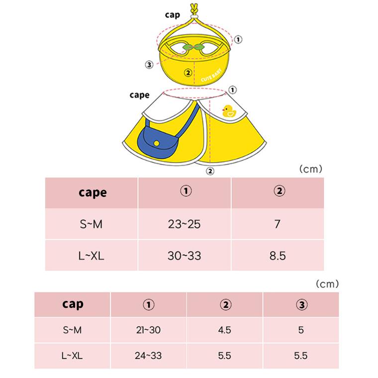 kindergarden cape cap set 犬用 帽子 幼稚園 ケープ バンダナ