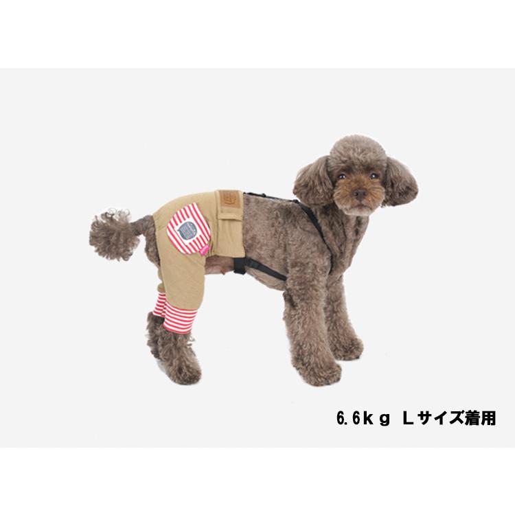 button pants 犬服 パンツ 秋冬 スポーティ ボトム オーバーオール