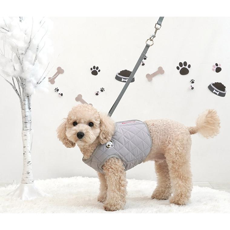犬用 ハーネス リード セット 犬 服 キルティング ダウン 秋冬 暖かい ハーネス リード 寒さ対策 ボア 犬服 ベスト ドッグウェア アウター お出かけ Ha11 ペット用品ショップ Nari Pet 通販 Yahoo ショッピング