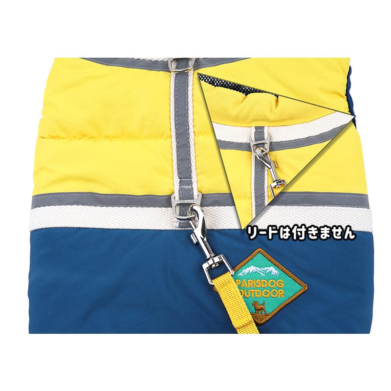 犬服 outdoor harness padding 防寒 アウター ハーネス 光る ダウン ベスト 犬 服 秋冬 新作 散歩 お出かけ ボア 暖かい ワンコ服 小型犬 中型犬 |  | 05