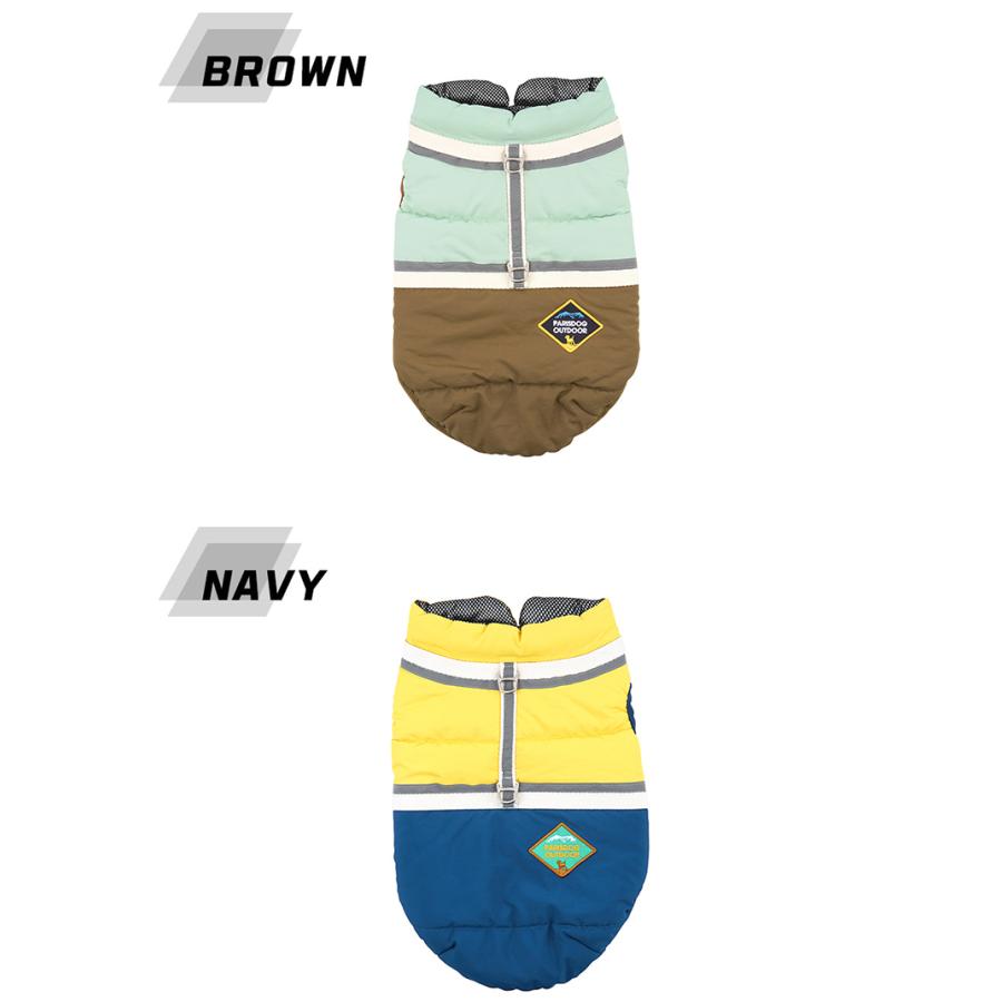 犬服 outdoor harness padding 防寒 アウター ハーネス 光る ダウン ベスト 犬 服 秋冬 新作 散歩 お出かけ ボア 暖かい ワンコ服 小型犬 中型犬 |  | 08