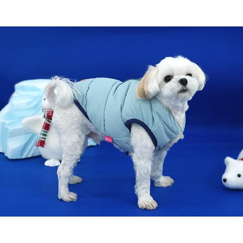 northpole padding 犬服 アウター 冬 ハーネス ダウン ベスト 暖かい ドッグウェア フリース 寒さ対策 お出かけ 犬の服 ハーネス一体型 防寒 暖かい |  | 02