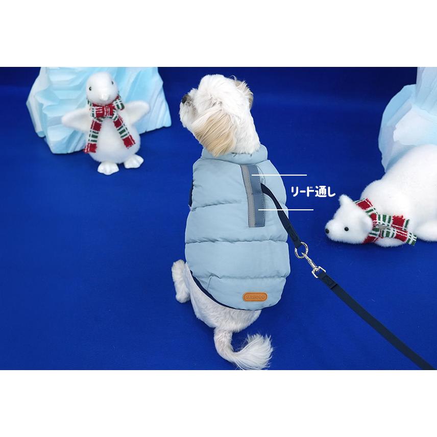 northpole padding 犬服 アウター 冬 ハーネス ダウン ベスト 暖かい ドッグウェア フリース 寒さ対策 お出かけ 犬の服 ハーネス一体型 防寒 暖かい |  | 05