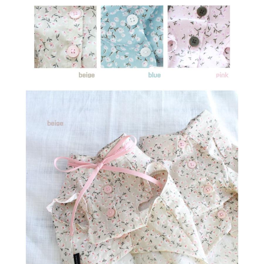 犬服ハンドメイドペット用品♡花柄が可愛い~ブラウス♡S cannanaonline_01-1132